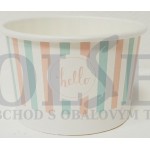 Pohár papierový na 135 ml Text / bal. 42 ks